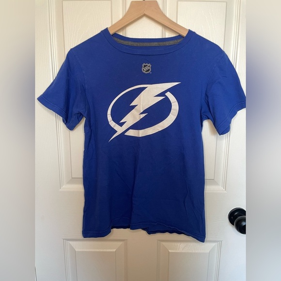 NHL Fanatics Tampa Bay Lightning Victor Headman #77 T-Shirt - Picture 1 of 4
